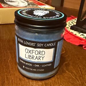 Oxford Library Soy Candle